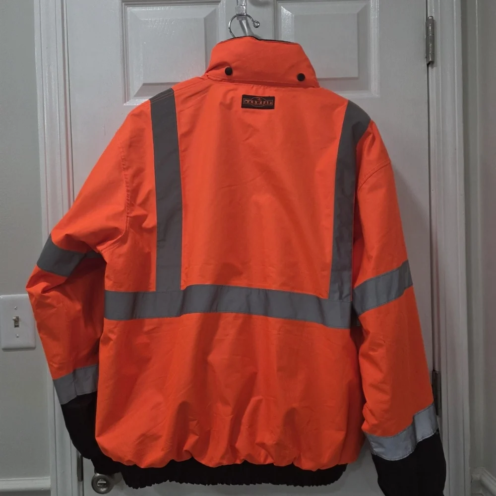 Radwear Radians SJ210B Three-in-One Deluxe High Visibility Bomber Jacket Size XL